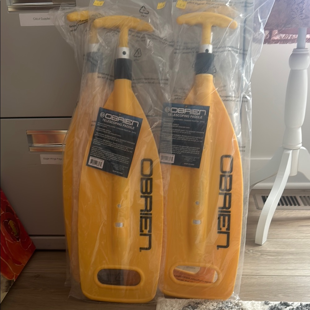 Yellow Telescoping Paddle